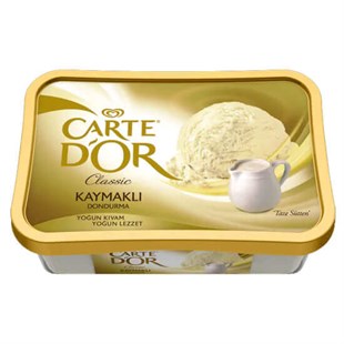 Algida Carte Dor Classic Dondurma 925ml Kaymaklı