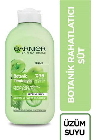 Garnier Ferahlatıcı Botanik Makyaj Temizleme Sütü Üzün Suyu