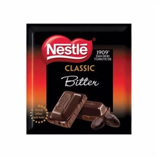 Nestle Classic Bitter Kare Çikolata 60g