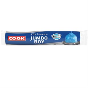 Cook Çöp Torbası Extra Dayanıklı Jumbo Boy 7 Adet